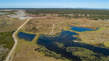 View one of the most important wetlands in Australia