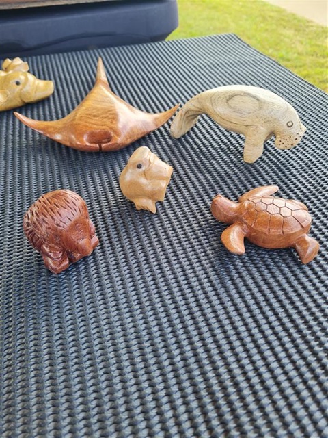 Photo of Malcolm Byrne wood whittling products.jpg