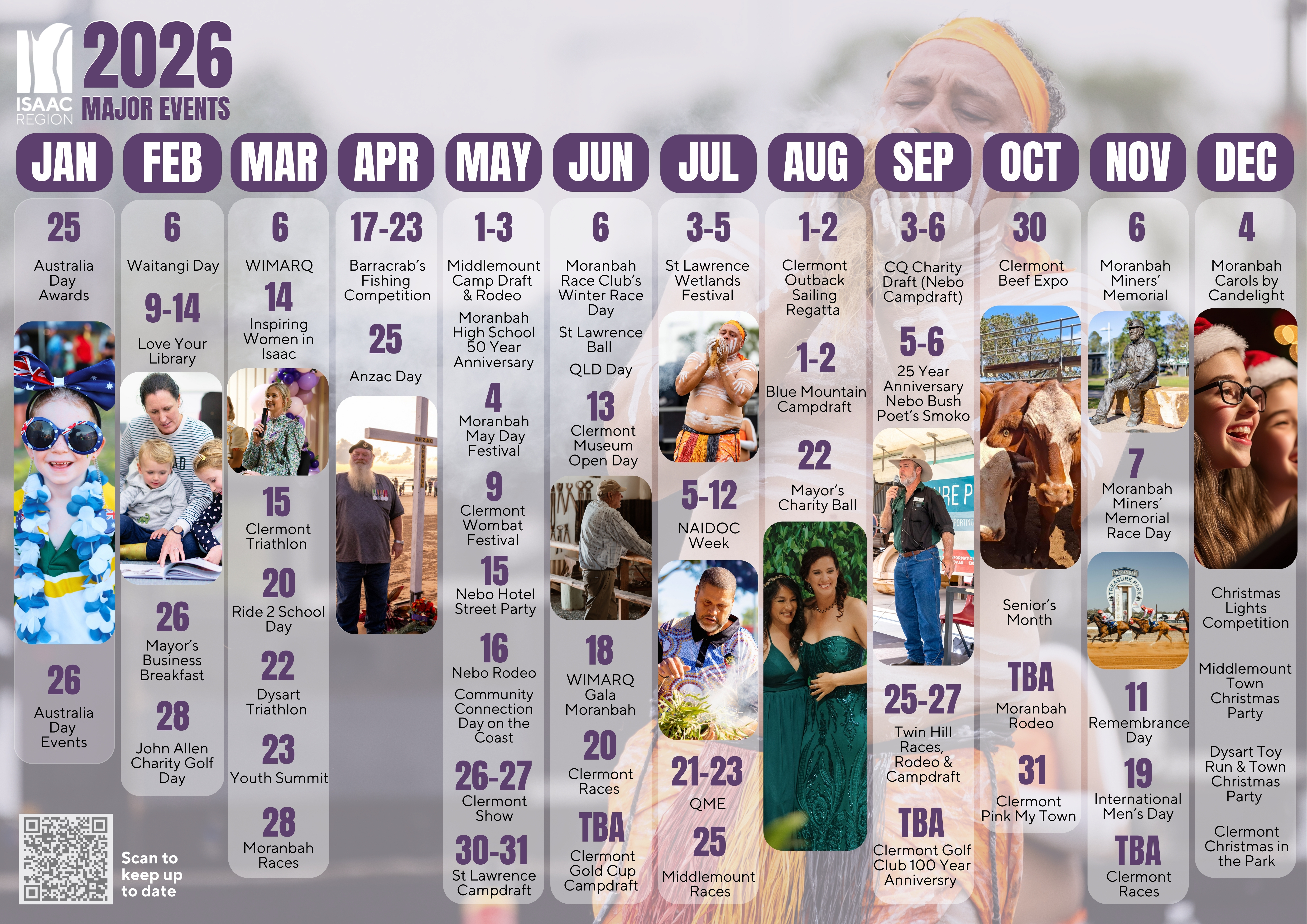 Isaac Region's 2026 Major Events Calendar A3 Landscape.jpg