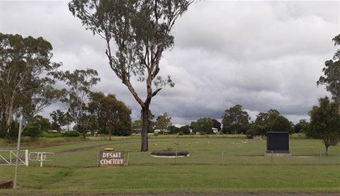 Dysart cemetery