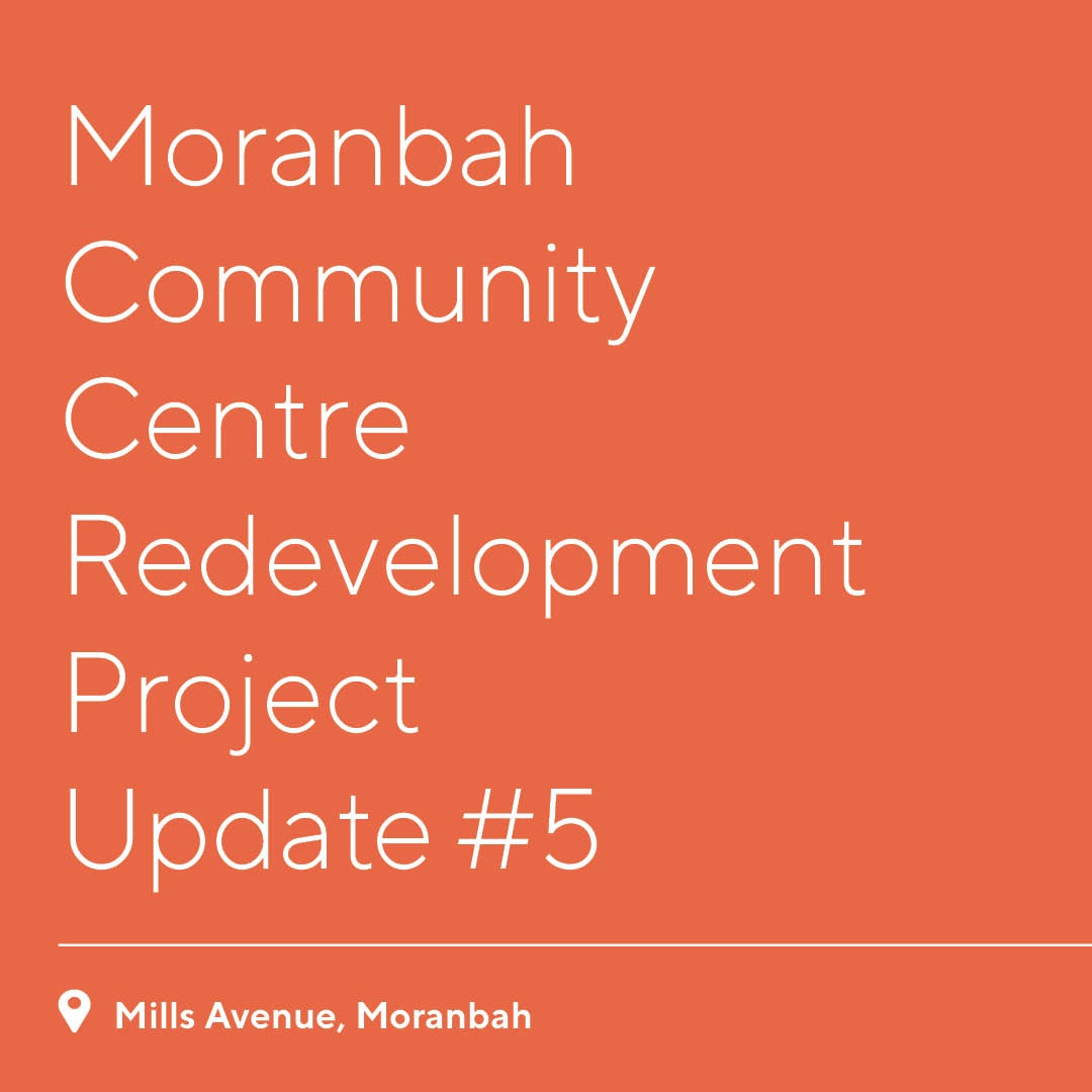 Update #5 Moranbah Community Centre Redevelopment Project - Isaac ...