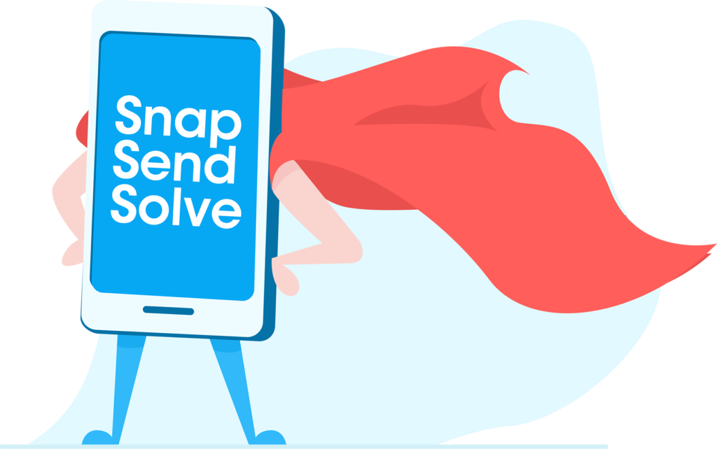 Snap-send-solve