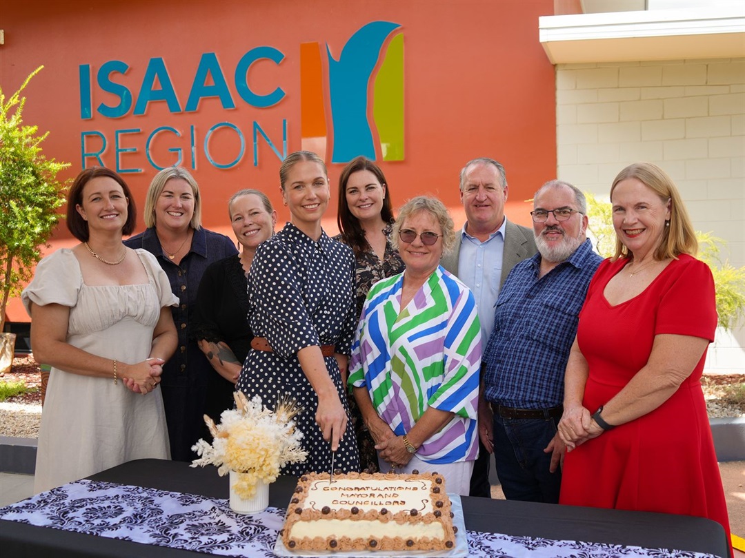 New era for the Isaac region take declaration of office Isaac