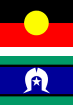 torres straight islander and aboriginal flags